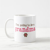 Ik word een oma T-shirt Koffiemok (Links)