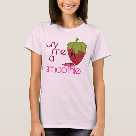 Ik word een smoothie t-shirt (Voorkant)