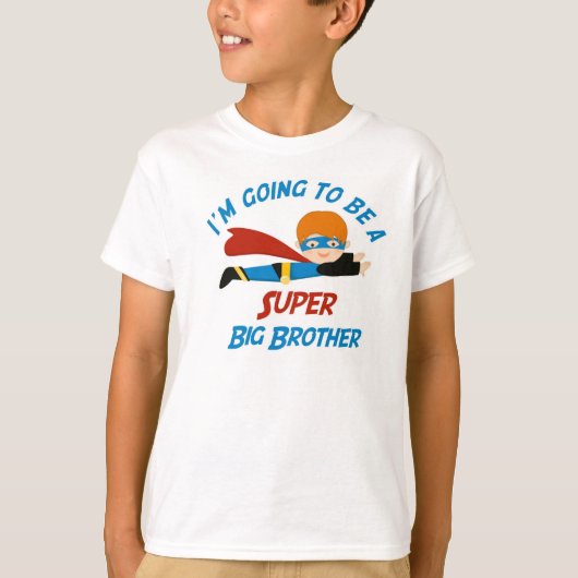 Ik word een Super Big Brother Shirt (Voorkant)