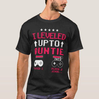 Ik word een tante 2023 Doorgestoten naar Tante T-shirt