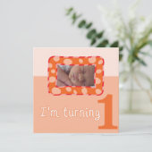 Ik word een uitnodiging van de Birthday Party (Staand voorkant)