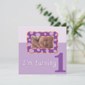 Ik word een uitnodiging van de Birthday Party (Staand voorkant)