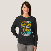 Ik word eindelijk een grote neef. t-shirt (Voorkant volledig)