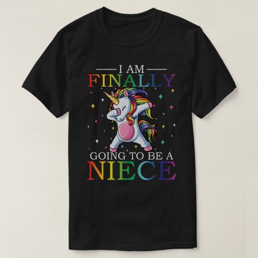 Ik word eindelijk een NIECE T-shirt (Design voorkant)