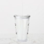 Ik word ge-meow-d! acryl drinkbeker (Rechts)