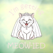 Ik word ge-meow-d! raamsticker (Vel 3)