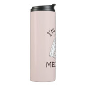 Ik word ge-meow-d! thermosbeker (Gedraaid links)