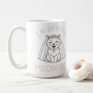 Ik word ge-meow-ied! koffiemok