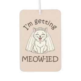 Ik word ge-meow-wed! luchtverfrisser
