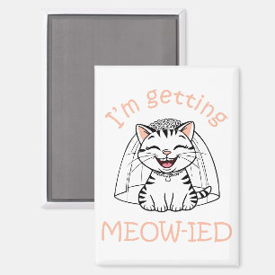 Ik word ge-Miauw-d! Magneet