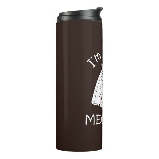 Ik word gek! thermosbeker (Gedraaid links)