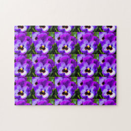 Ik word gek van pansies puzzel! Veel succes! Legpuzzel