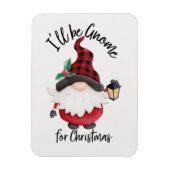 Ik word genoomd voor de kerstvakantiewoordspeling magneet (Verticaal)