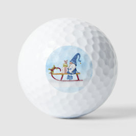 Ik word genoomd voor kerstfeestdag. golfballen
