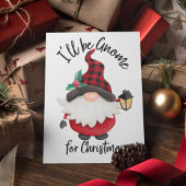 Ik word genoomd voor kerstfeestdag kaart