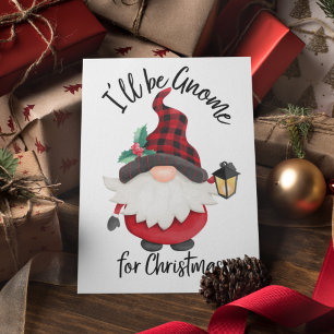 Ik word genoomd voor kerstfeestdag kaart