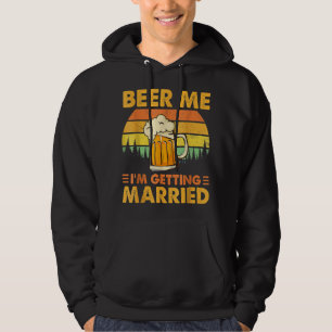 Ik word getrouwd met Mannen Funny Groom Bache Hoodie