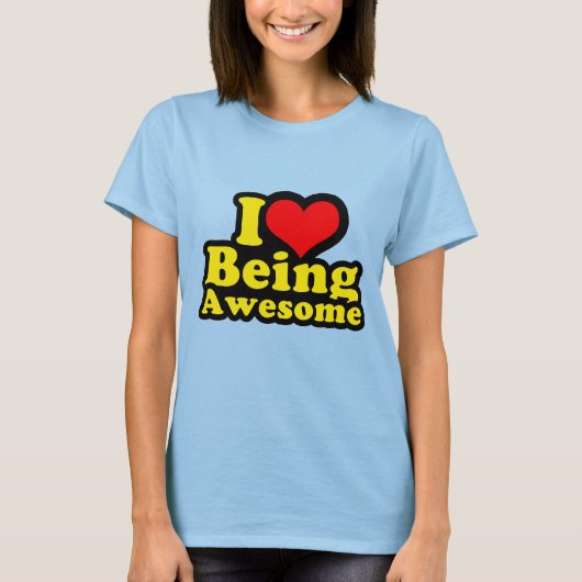 Ik word Geweldige. T-shirt (Voorkant)