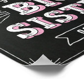 Ik word grote zus aangepast bord van 8x10 poster (Hoek)