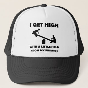 Ik word high met een beetje hulp van mijn vrienden trucker pet