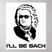 Ik word Johann Sebastian Bach Poster (Voorkant)