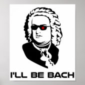 Ik word Johann Sebastian Bach Poster (Voorkant)