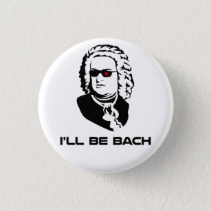 Ik word Johann Sebastian Bach Ronde Button 3,2 Cm