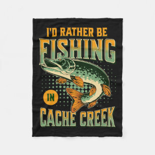 Ik word liever Gevist in Cache Creek Fleece Deken
