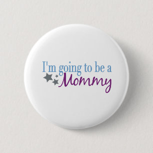 Ik word mama ronde button 5,7 cm