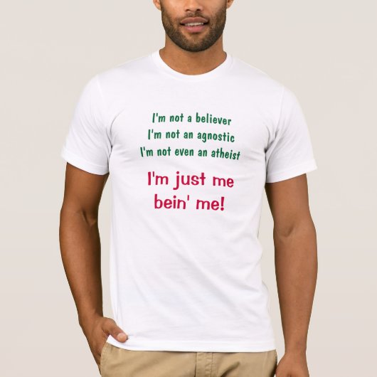 Ik word me. t-shirt (Voorkant)