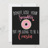 Ik word neef, zwangerschapsaankondiging kaart (Voorkant)