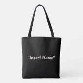 Ik word niet alleen maar een klassieker tote bag (Achterkant)