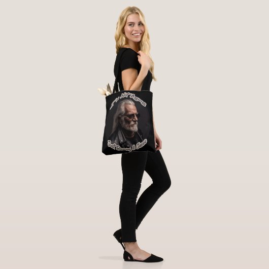 Ik word niet alleen maar een klassieker tote bag (Op model)
