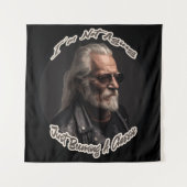 Ik word niet alleen maar een klassieker wandkleed (Voorkant)