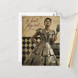Ik word niet boos Spatel Fantasie Modes Briefkaart