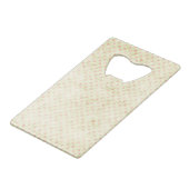 Ik word niet drink als ik geweldige word creditkaart flessenopener (Achterkant Gekanteld)