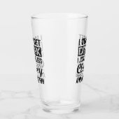 ik word niet drink als ik gewoon minder klastig en glas (Rechts)