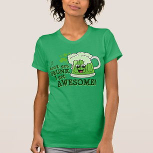 Ik word niet DRINK dat ik GEWELDIGE word T-shirt