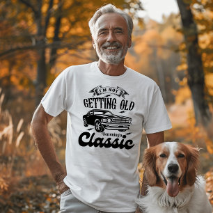 Ik word niet oud en word een klassieker t-shirt