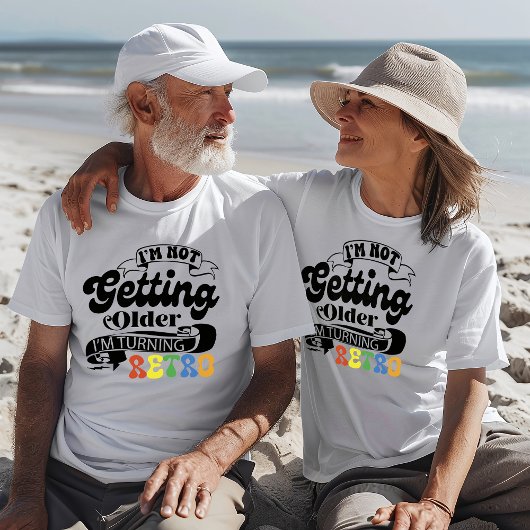 Ik word niet ouder ik draai retro Tri-Blend shirt