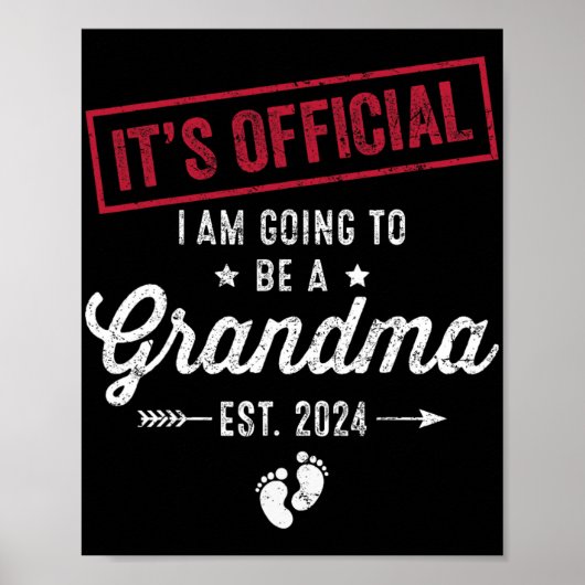 Ik word oma eerste Moederdag voor oma Poster (Voorkant)