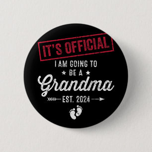 Ik word oma eerste Moederdag voor oma Ronde Button 5,7 Cm