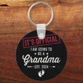 Ik word oma eerste Moederdag voor oma Sleutelhanger (Voorkant)