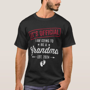 Ik word oma eerste Moederdag voor oma T-shirt