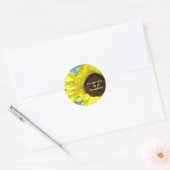 Ik word oma! stickers Zonnebloemen (Envelop)