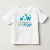 Ik word ook een grote broer! kinder shirts (Voorkant)