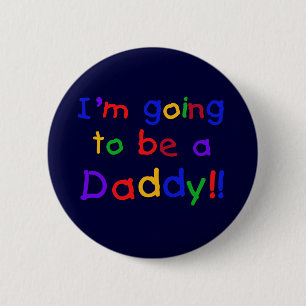 Ik word papa ronde button 5,7 cm