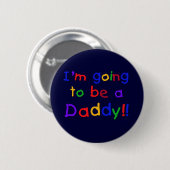 Ik word papa ronde button 5,7 cm (Voorkant /achterkant)