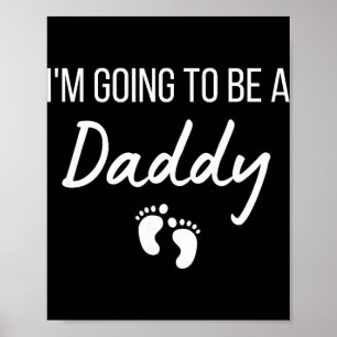 Ik word papa zwangerschapsaankondiging nieuw poster