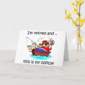 Ik word teruggetrokken en dit is mijn kantoor! kaart (Gele Bloem)